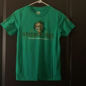 Youth Norte Dame tee shirt, size YM